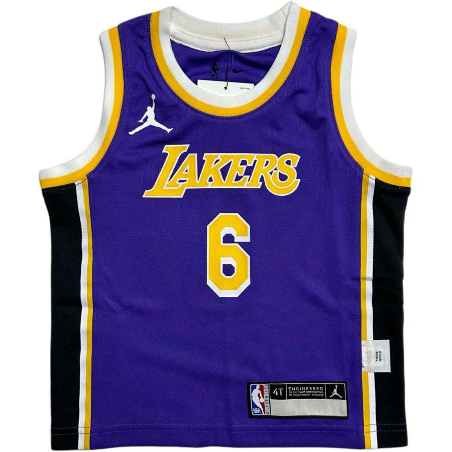 Nike Nike x NBA Tank Top Los Angeles Lakers James Purple Infant And Toddler