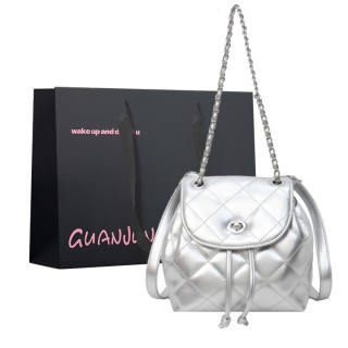 GUANJUNXIAOXIONG Pu Backpack Women's
