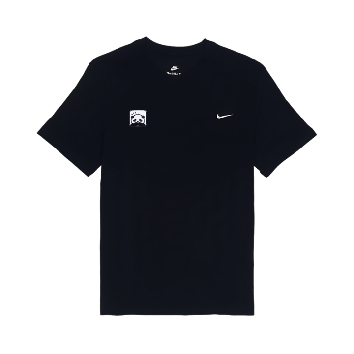 Nike Nike Crew Neck Short Sleeved Regular T Shirt Unisex Black
