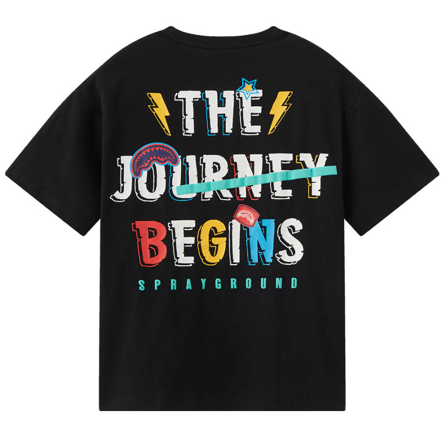 SPRAYGROUND T Shirts Unisex Crew Neck Straight Fit