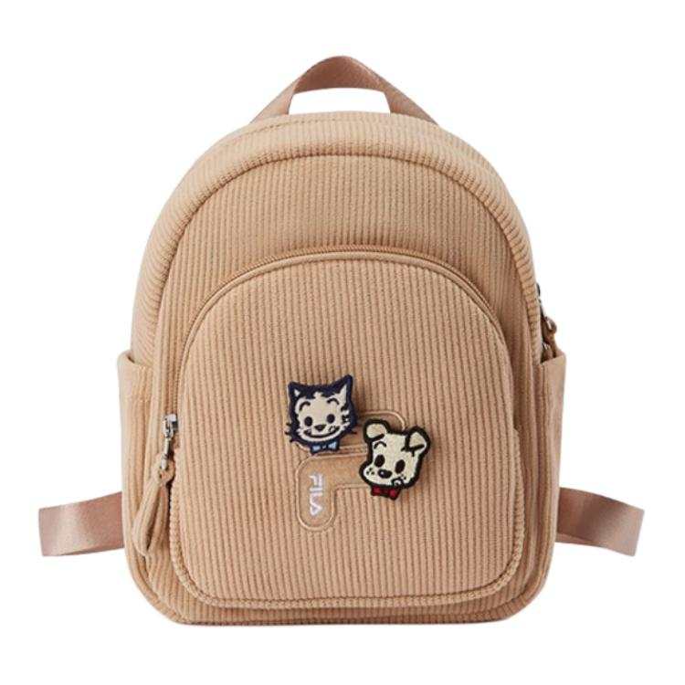 FILA Corduroy Backpack Regular Kids' Light Mud Khaki
