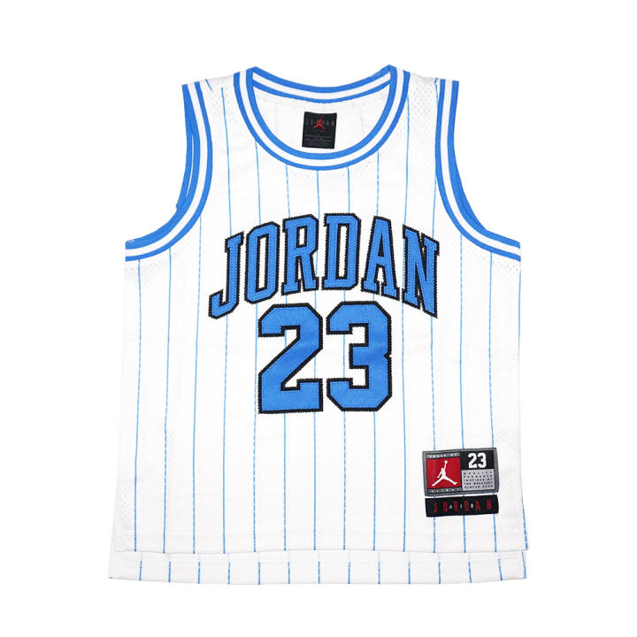 Jordan Jordan Tank Top White/Moss Blue Children Aged 3 7 Years Old