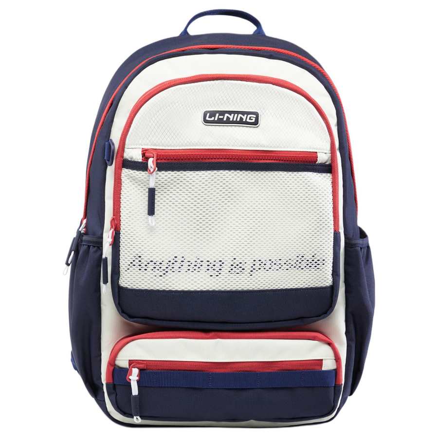 Li-Ning YOUNG Li Ning YOUNG Polyester Kids Bag Regular Kids' Standard White