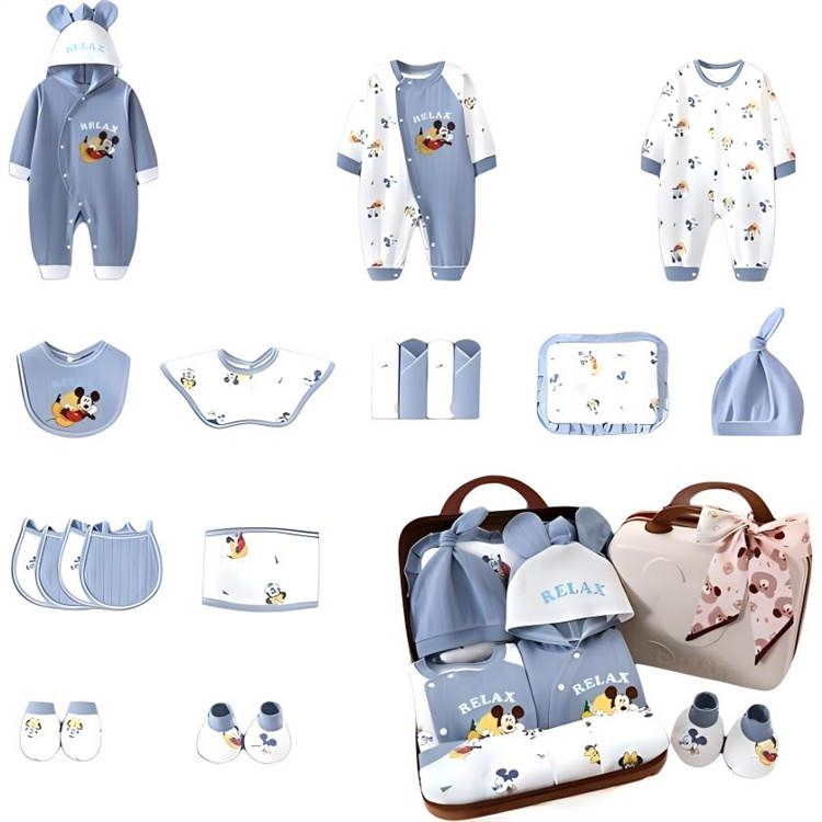 Disney Baby Gift Box Blue Infant And Toddler
