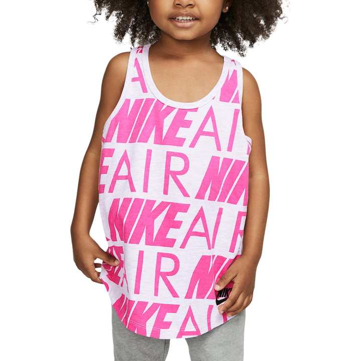 Nike Nike Tank Top Pink White Children Aged 3 7 Years Old