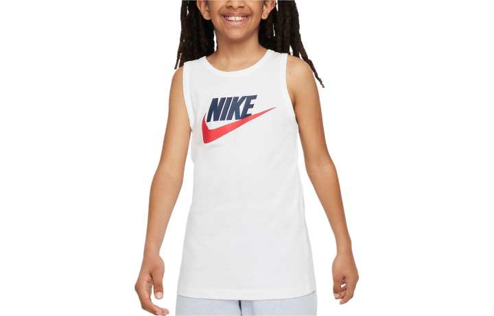 Nike Nike Tank Top Sportswear Essential White Kids'