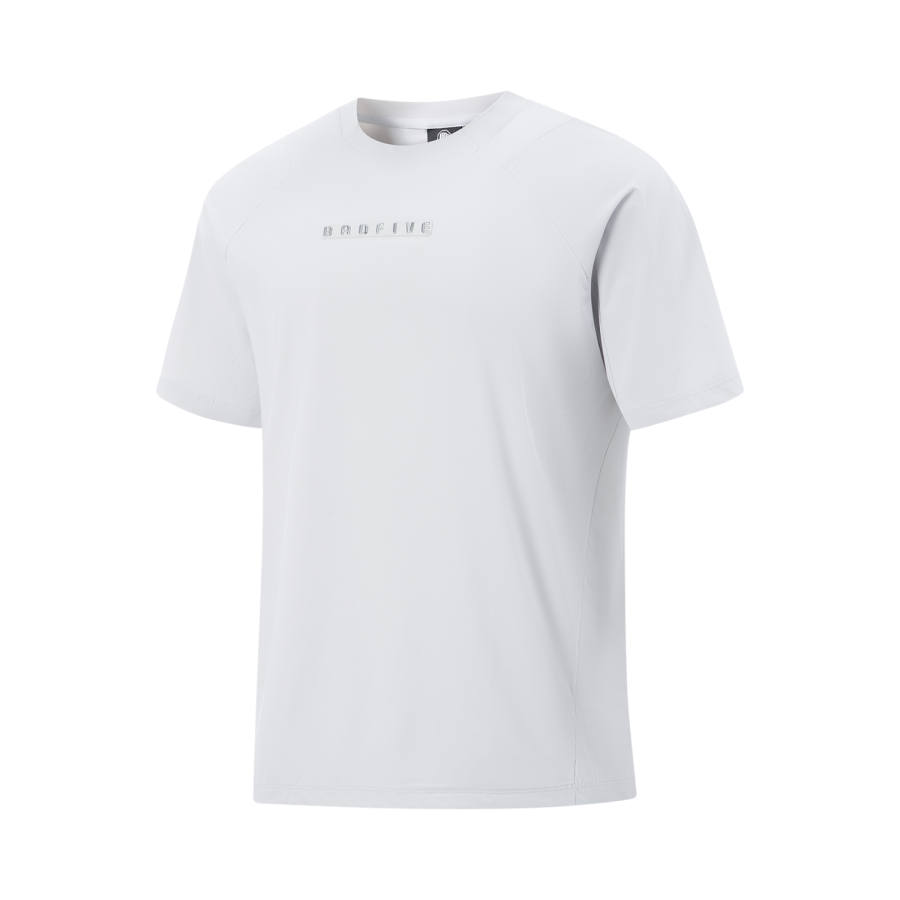 Li-Ning Li Ning x 1807 LIANMINGKUAN BADFIVE T Shirt Men's Gray