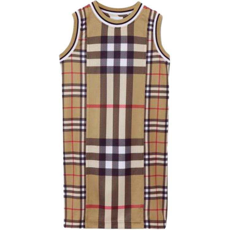 Burberry Kids Dresses Crew Neck Moderate