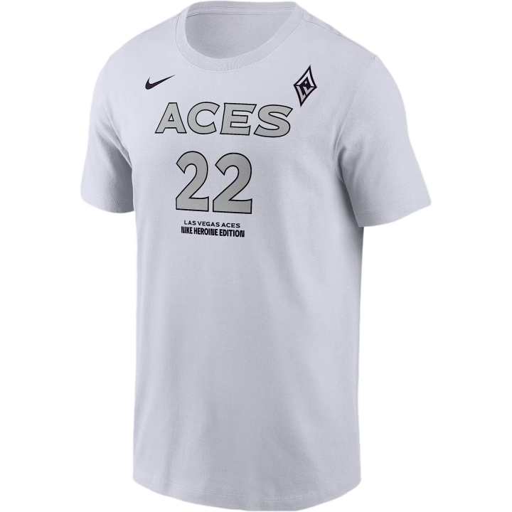 Nike Nike A'ja Wilson Las Vegas Aces Men's Nike Wnba T-Shirt