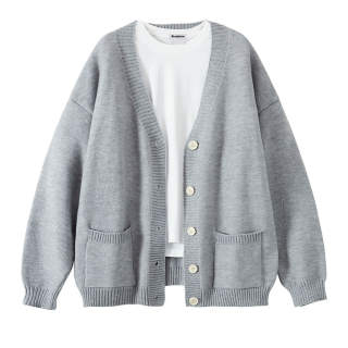 BRUMAIRE Knitwear Unisex V Neck Moderate Cardigan