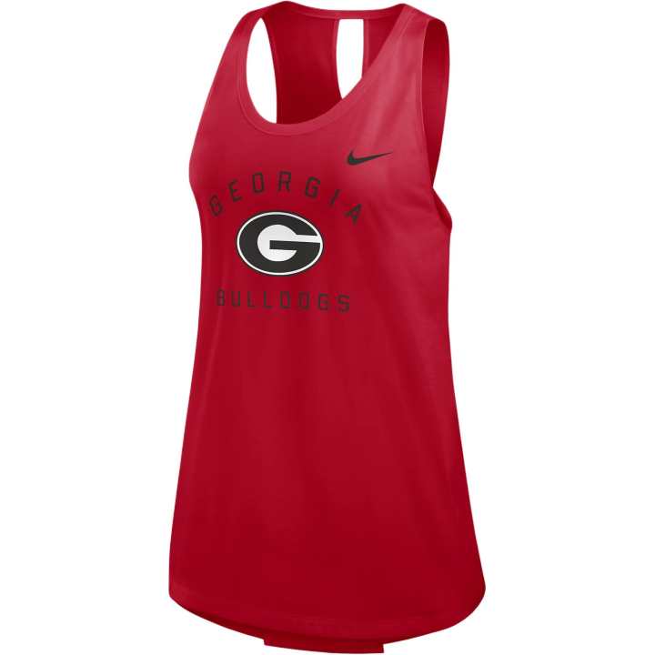 Nike Nike College Georgia Bulldogs Primetime Tank Top Red Kids'