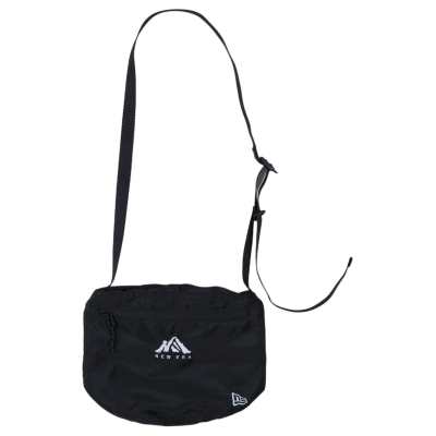New Era Nylon Shoulder Bag Unisex Black