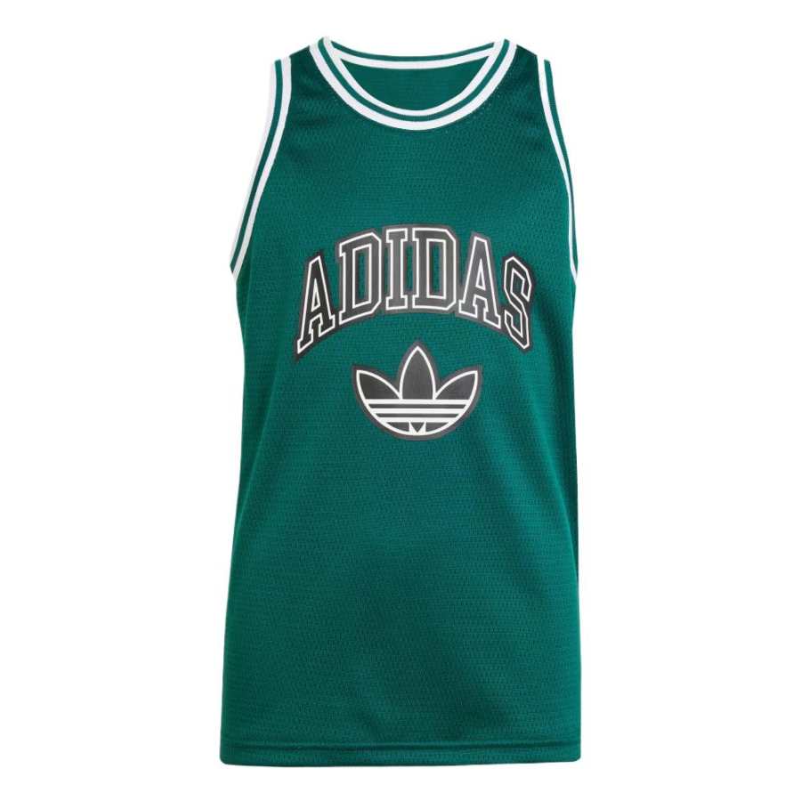 Adidas Originals Tank Top Preppy Green Land Teenagers