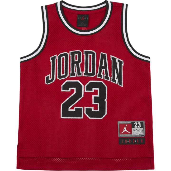 Jordan Jordan Tank Top Air Jordan 23 Gym Red Children Aged 3 7 Years Old