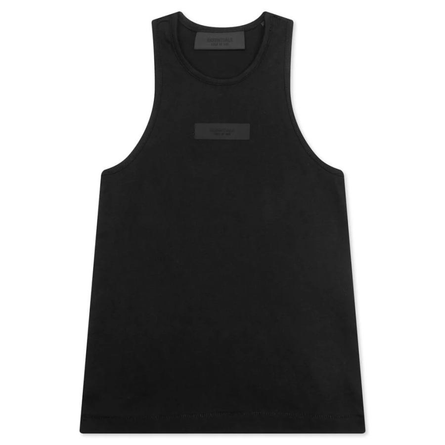 Fear Of God Essentials Tank Top SS24 KIDS ESSENTIALS HEAVY JERSEY TANKTOP Dark Wood Black/Black Kids'