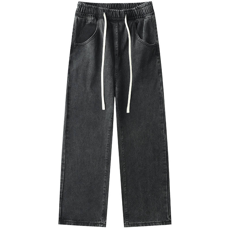 TEN MIRO Jeans Unisex Moderate Straight Fit Pants