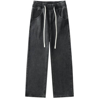 TEN MIRO Jeans Unisex Moderate Straight Fit Pants