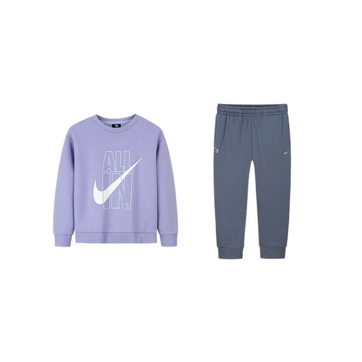 Nike Nike Casual Sportswear 3Brand Hydrangea Purple Teenagers
