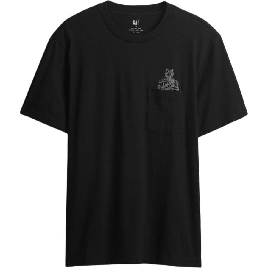 GAP GAP T Shirts Unisex Crew Neck Moderate