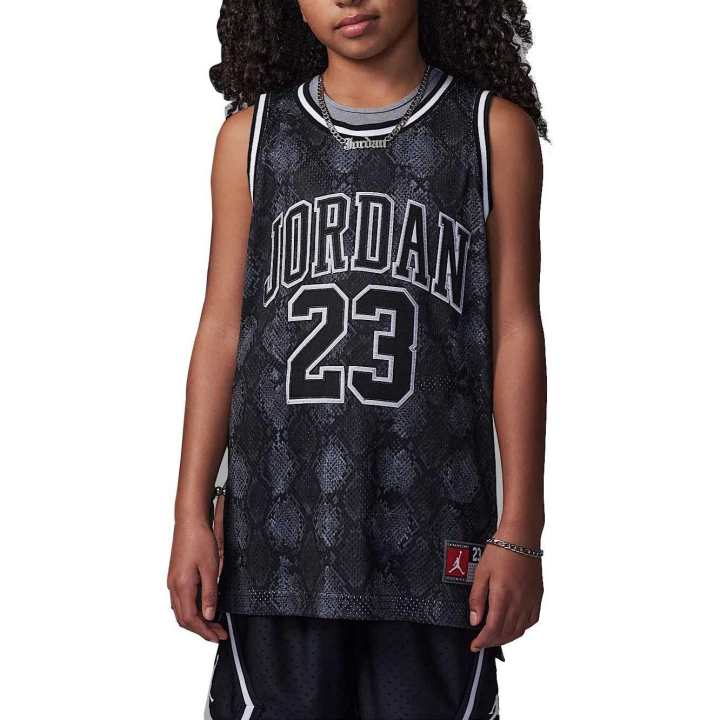 Jordan Jordan Tank Top Iron Gray/Black Kids'