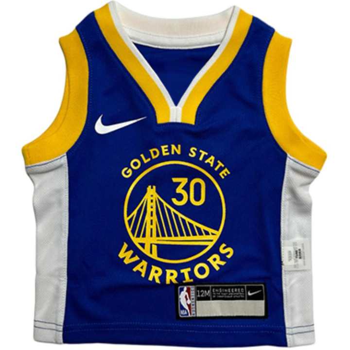 Nike Nike x NBA Tank Top Golden State Warriors Curry Blue Infant And Toddler