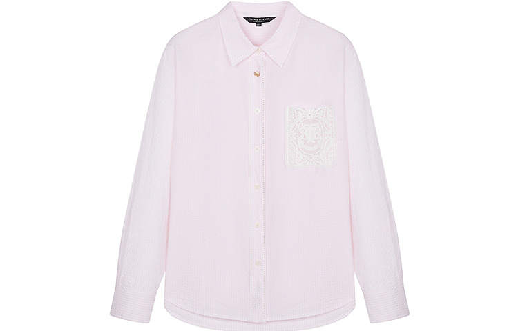 Teenie Weenie Shirts Women's Pink Lapel Moderate Other