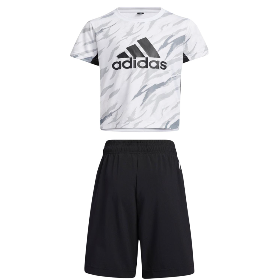 Adidas Adidas Casual Sportswear White/Black Teenagers