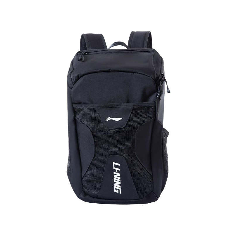 Li-Ning Li Ning Polyamide Backpack Regular Unisex Black/White/Green