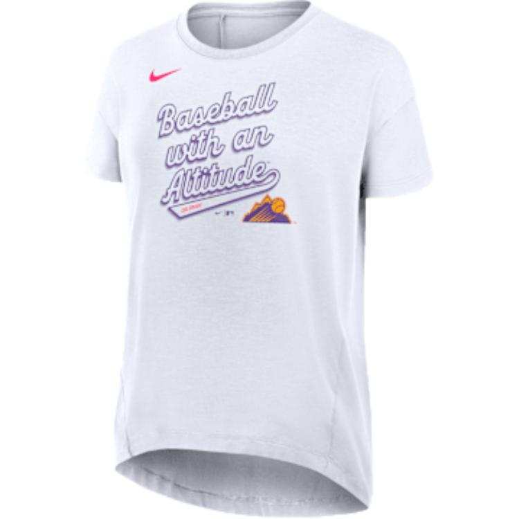 Nike Nike Colorado Rockies City Connect Flowy Women's's Nike Dri FIT Mlb T Shirt