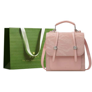 SANZHIXIAOYA Pu Backpack Women's