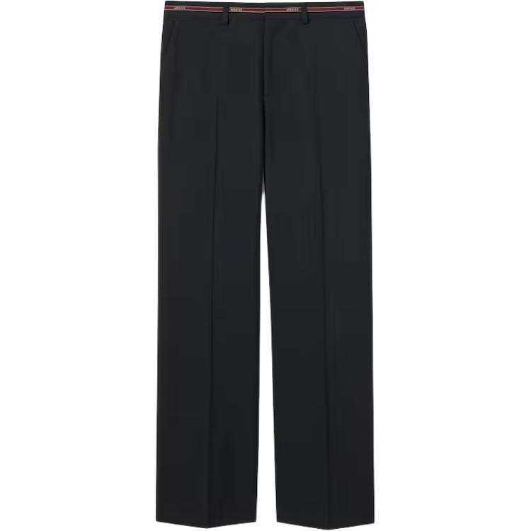 GUCCI Selvedge Detail Pants