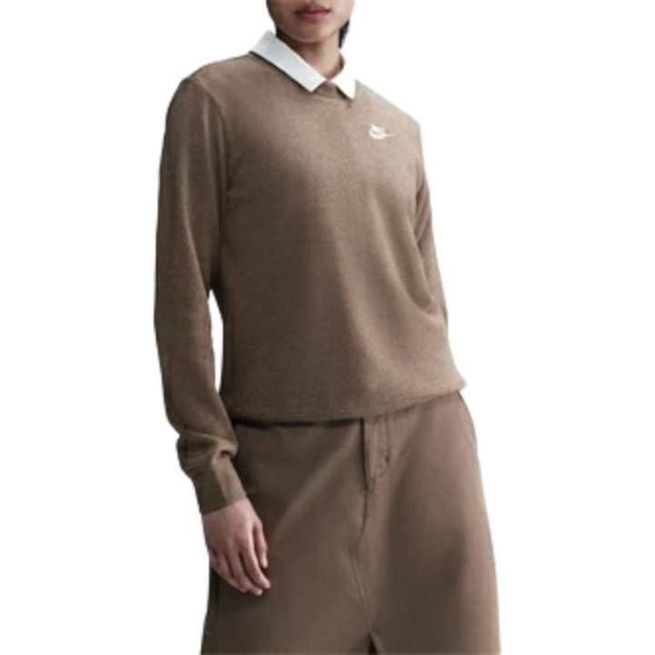 Nike Nike Knitwear Women's Brown Polo Collar Moderate