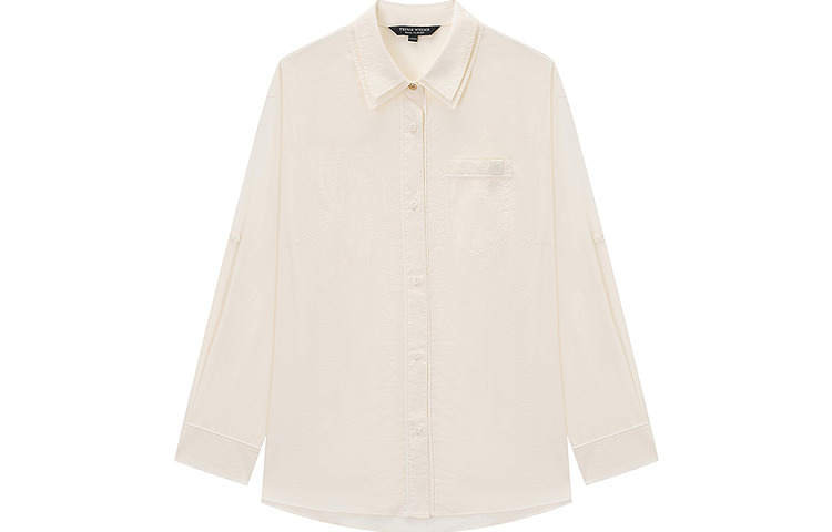 Teenie Weenie Shirts Women's Ivory Lapel Moderate