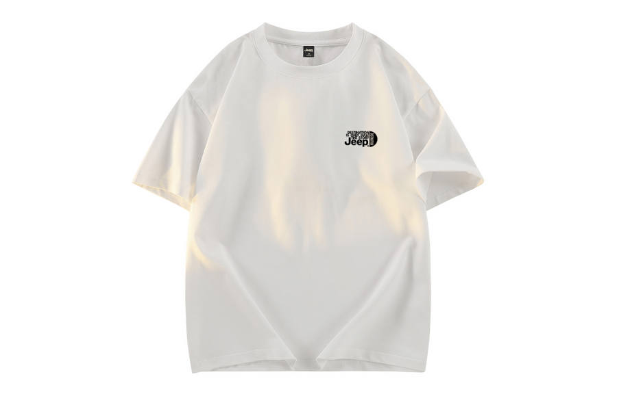 Jeep T Shirts Unisex Crew Neck Moderate Heavyweight