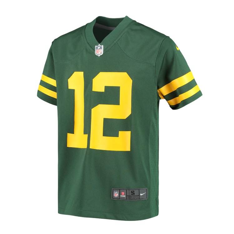 Nike Nike T Shirt Youth Green Bay Packers Aaron Rodgers Kids'