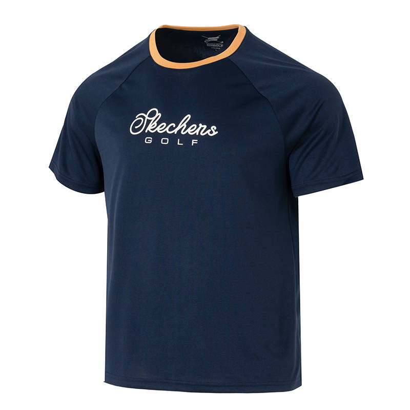 Skechers Sportlife T Shirt Unisex Marine Blue 0515
