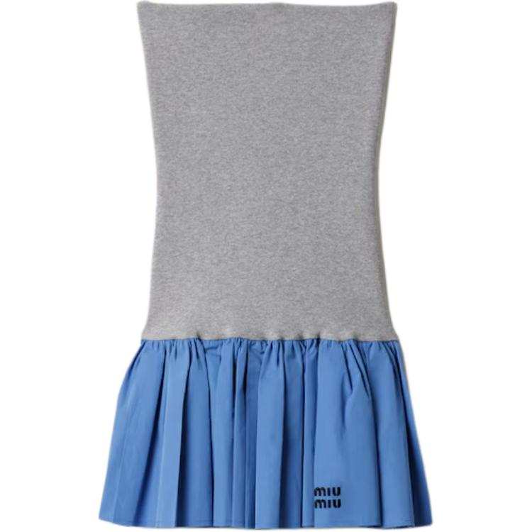 MIU MIU Miu Miu panelled mini skirt