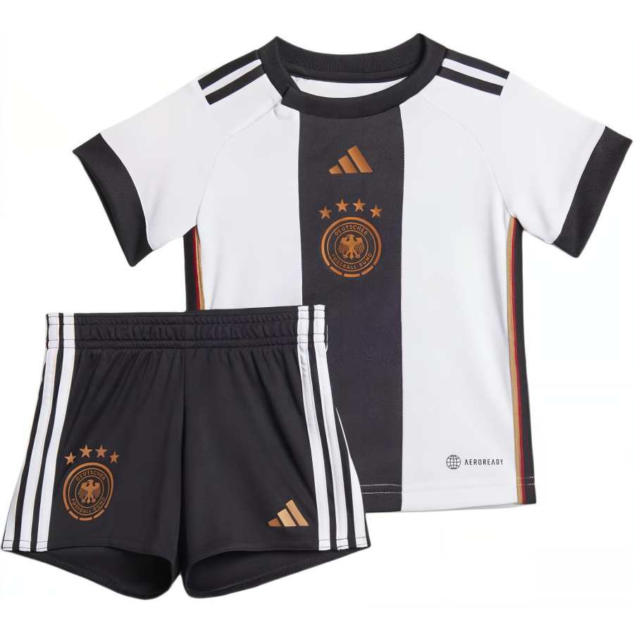 Adidas Adidas Casual Sportswear AEROREADY DFB Deutschland Babykit Home White Infant And Toddler