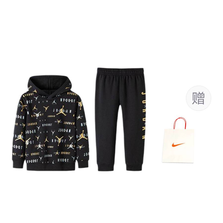 Jordan Jordan Casual Sportswear Jet Black Children Aged 3 7 Years Old