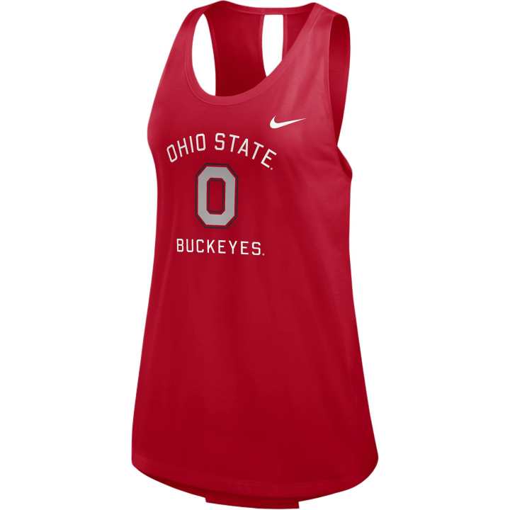 Nike Nike College Ohio State Buckeyes Primetime Tank Top Scarlet Kids'