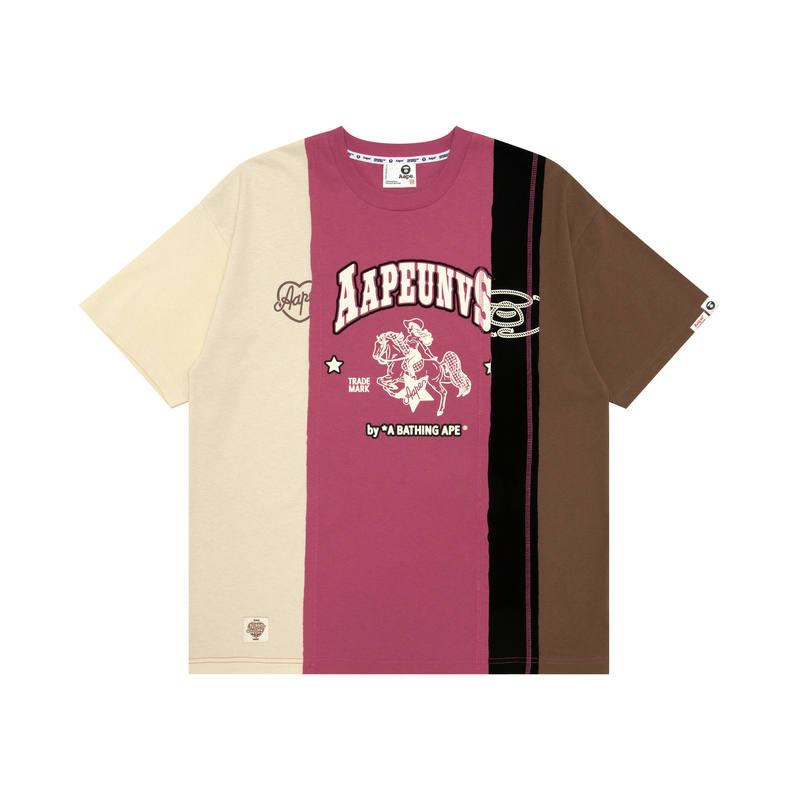 Aape Aape colour-block T-shirt