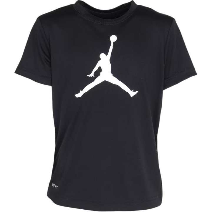 Jordan Jordan T Shirt Black Children Aged 3 7 Years Old