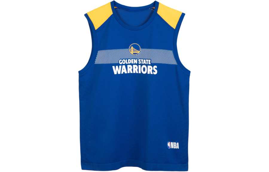 DECATHLON Tank Top Dark Indigo/Loquat Yellow Kids'