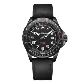 Sea-Gull Sea Gull PILOT Skyline Collection Automatic Mechanical Movement Rubber Band Strap Watch Men's Watches