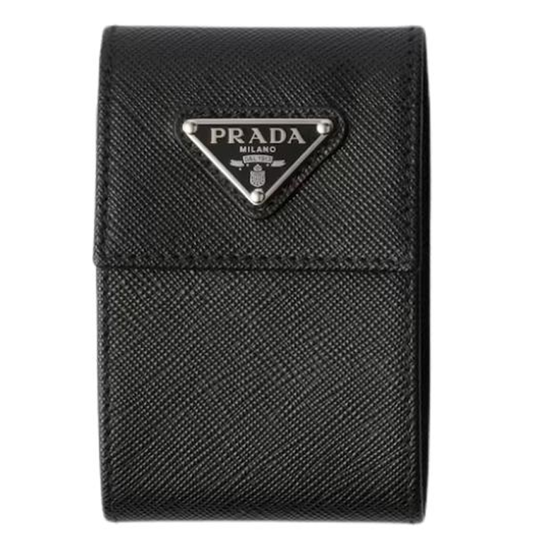 PRADA PRADA Golf Accessories Cow Leather Unisex Black