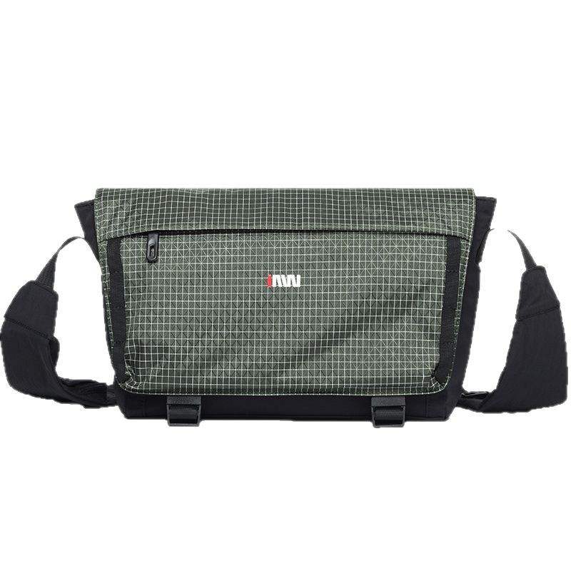 SEPTWOLVES SEPTWOLVES Fabric Shoulder Bag Unisex Army Green