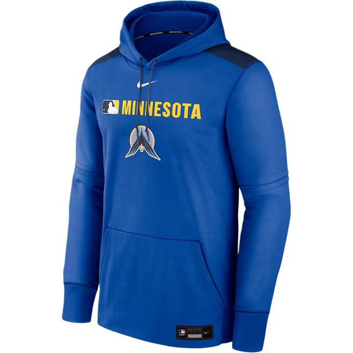 Nike Nike Minnesota Twins Authentic Collection City Connect Men's Nike Therma Mlb Pullover Hoodie