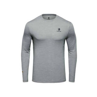 BLACK YAK DESIGNED BY MOUNTAINEERS T Shirts Men's Crew Neck Moderate