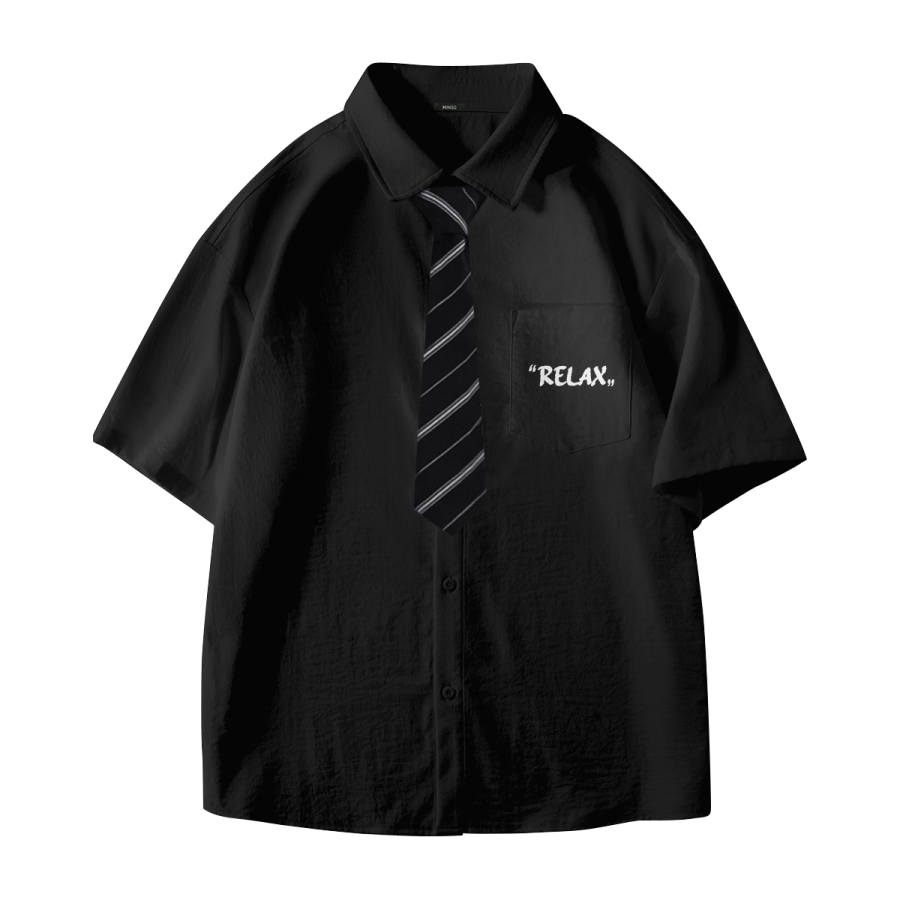 MINISO Shirts Unisex Lapel Thin Other