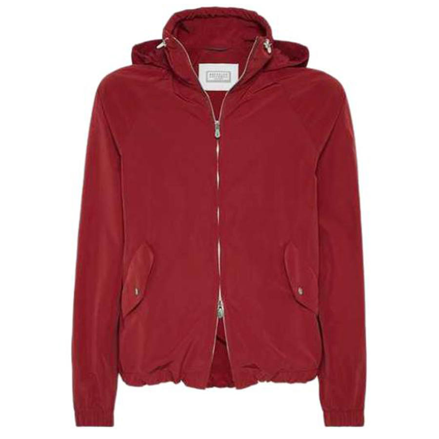 Brunello Cucinelli SS25 Summer Capsule Collection Jackets & Coats Men's Cherry